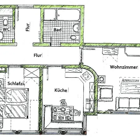 Appartamento Fewos Haus Rebstock *