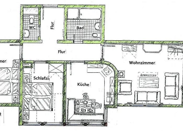 Lejlighed Fewos Haus Rebstock *