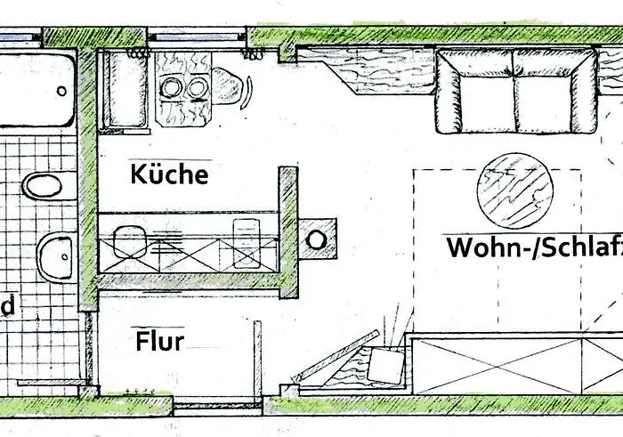 Lejlighed Fewos Haus Rebstock *