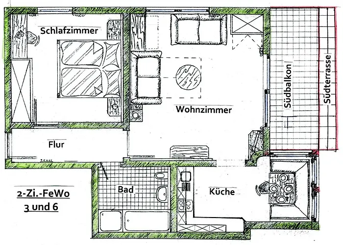 Apartment Fewos Haus Rebstock